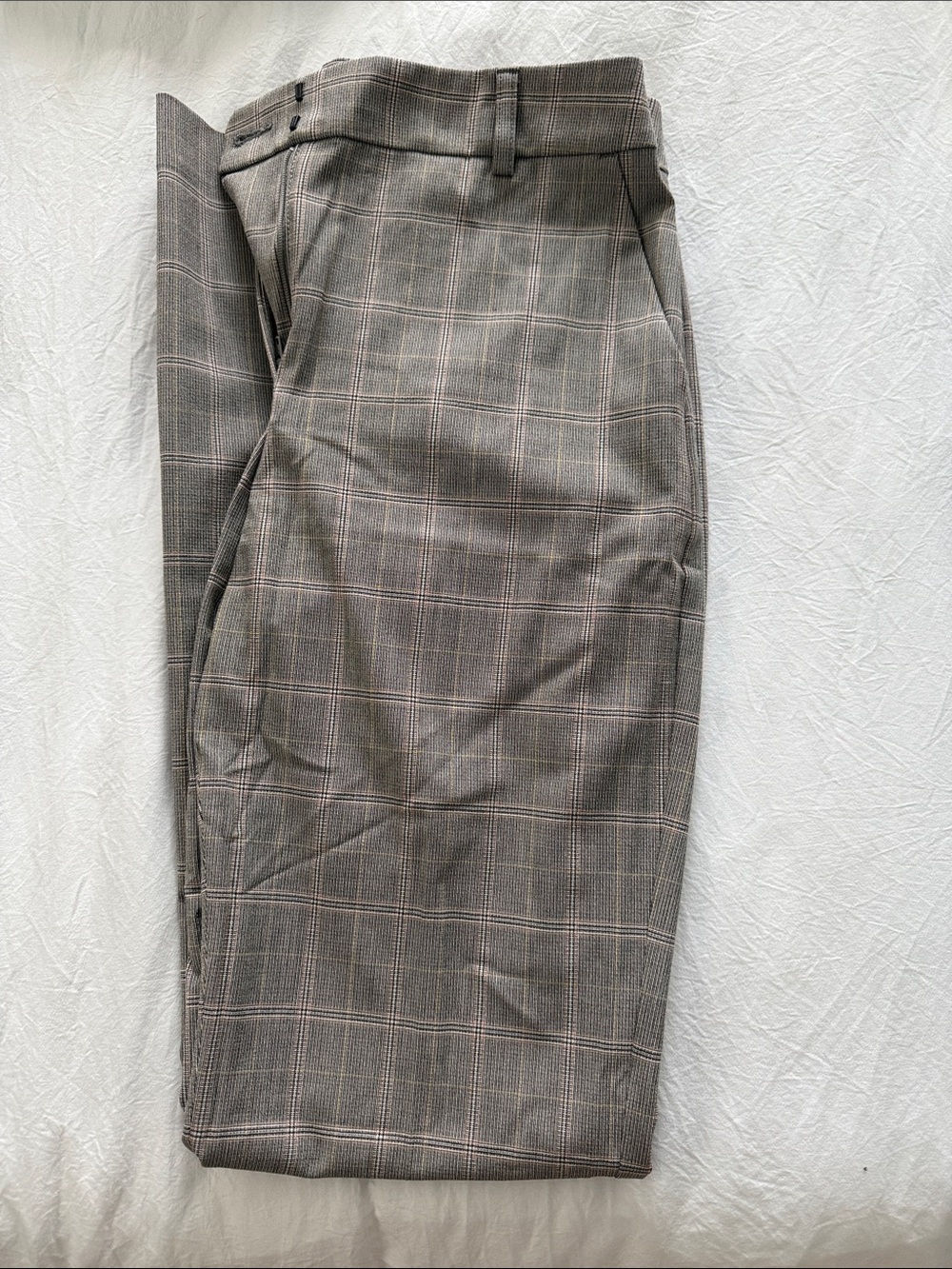 Express Gray Plaid Women’s Dress Pants